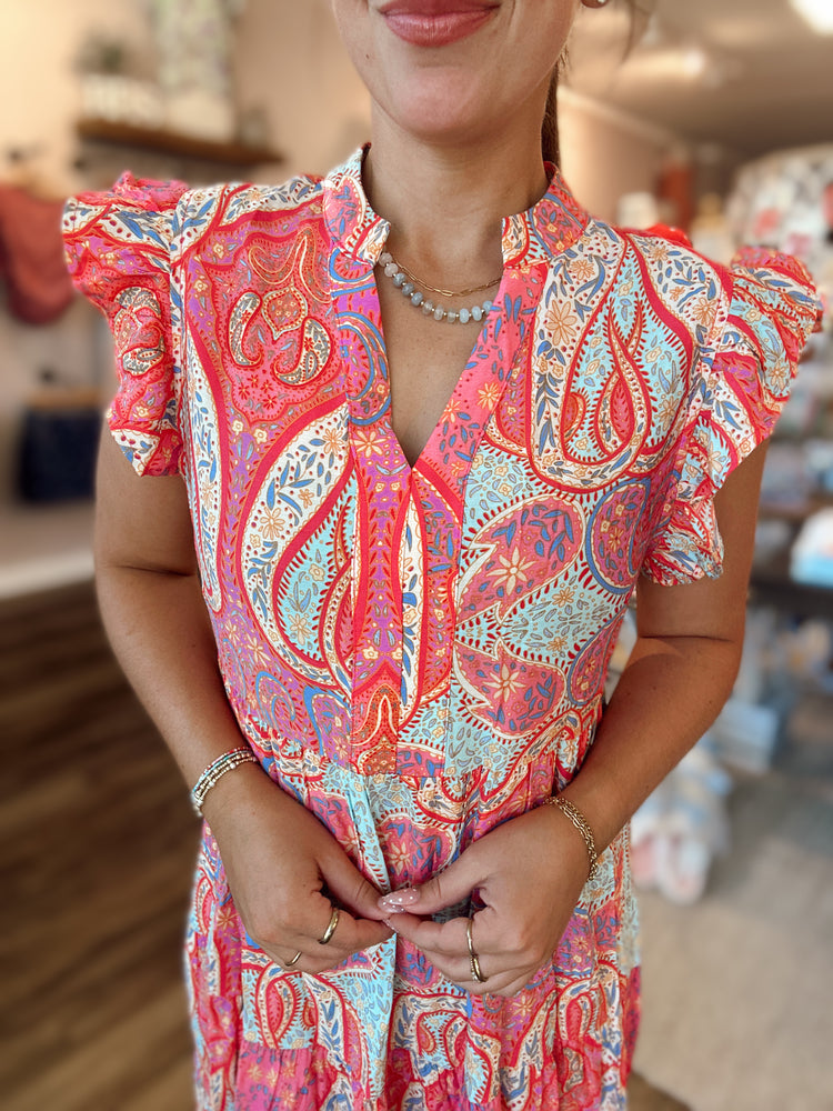 Paisley Tribal Dress