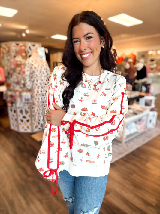 Vintage Christmas Icons Sweatshirt