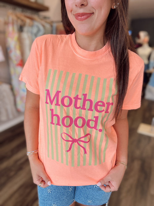 Tangy Stripes Motherhood Tee