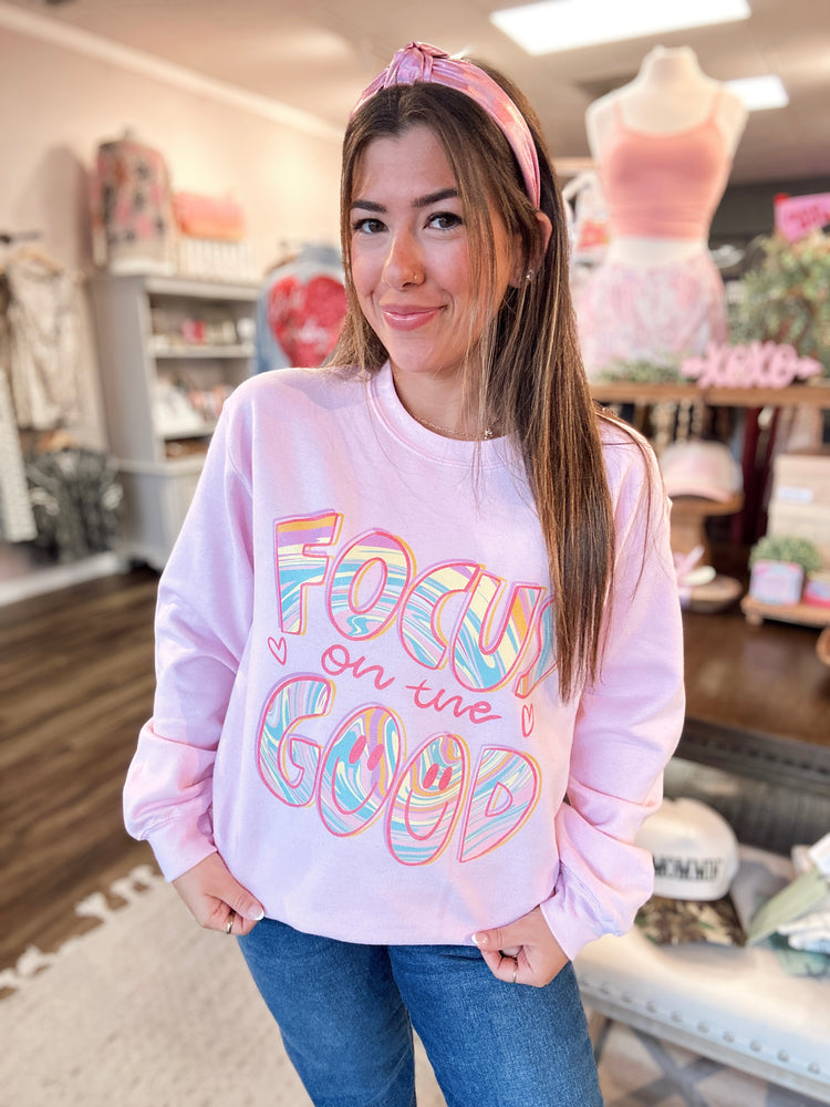 Focus on the Good Pullover
