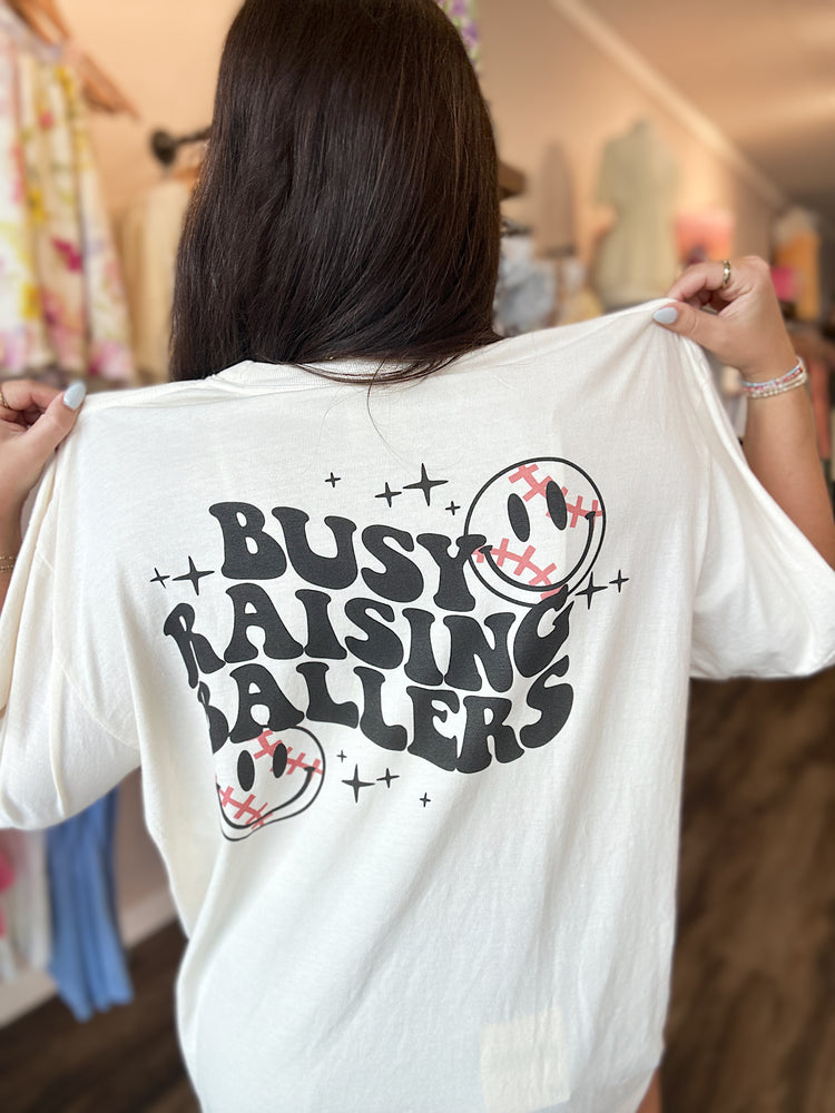 Raising Ballers Tee - Baseball