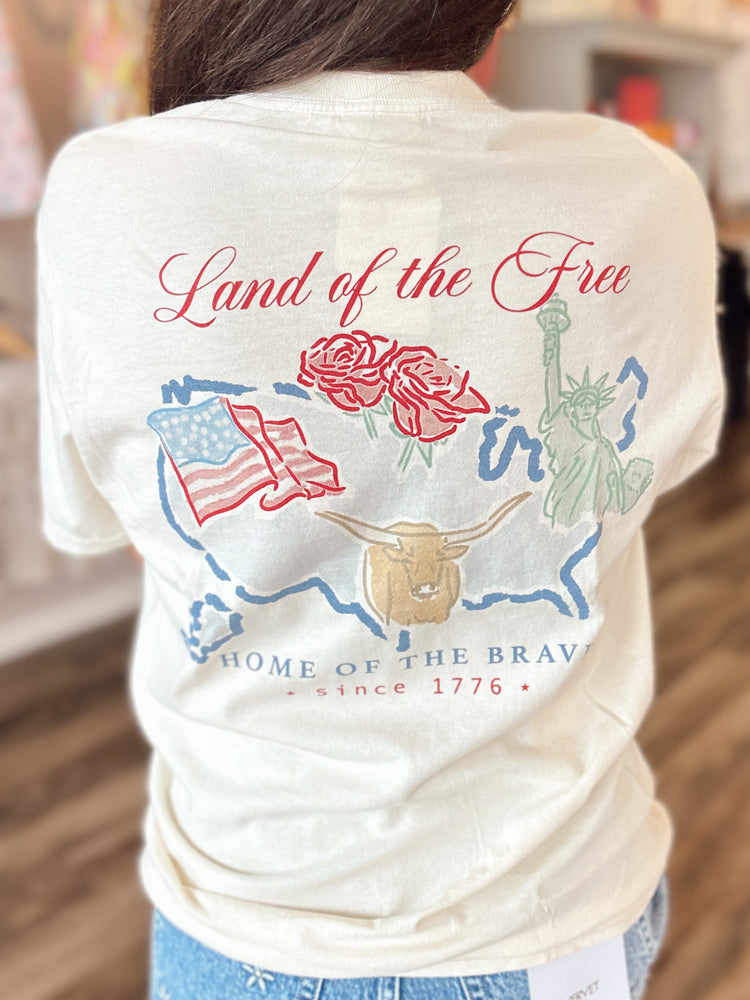 Land of The Free Tee
