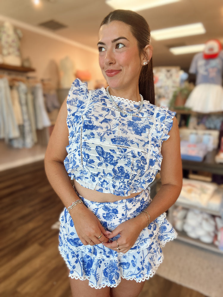 Aria Floral Top