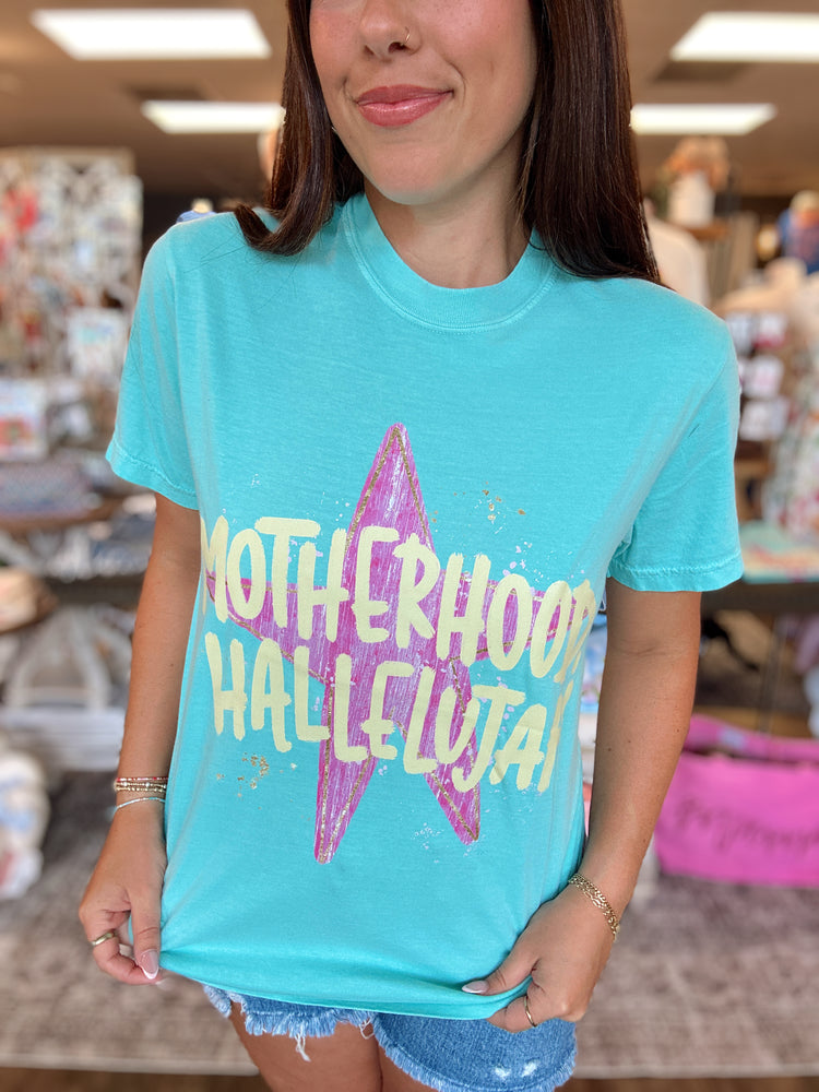 Motherhood Hallelujah Tee