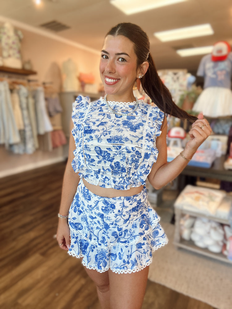Aria Floral Top
