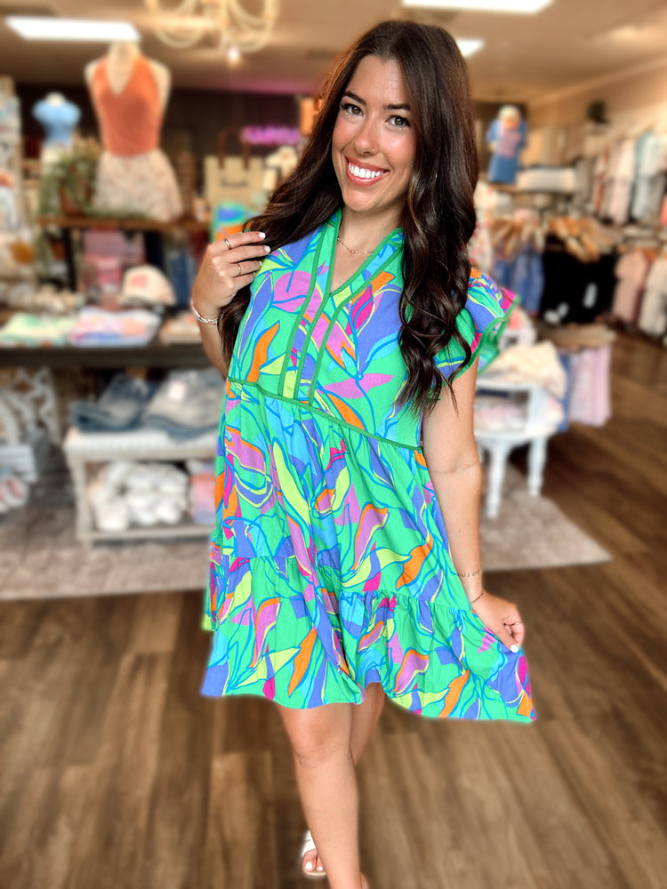 Kellie Green Dress