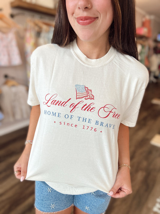 Land of The Free Tee
