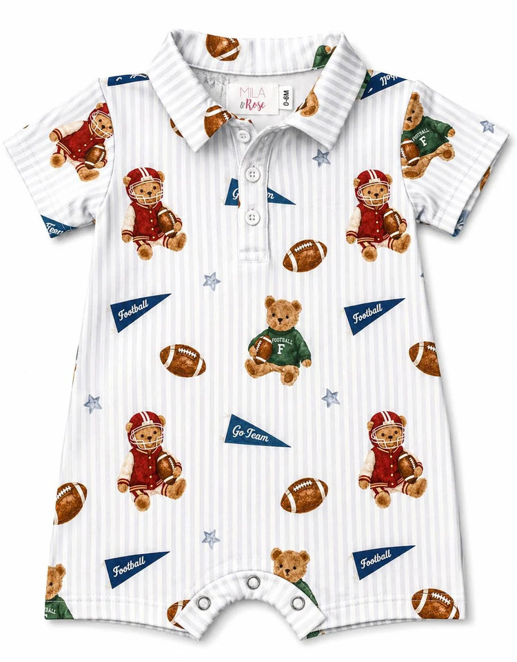 Boys Varsity Bears Polo One Piece
