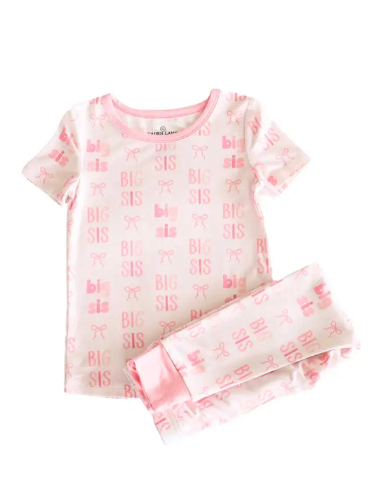 Big Sis Bow 2pc PJ Set