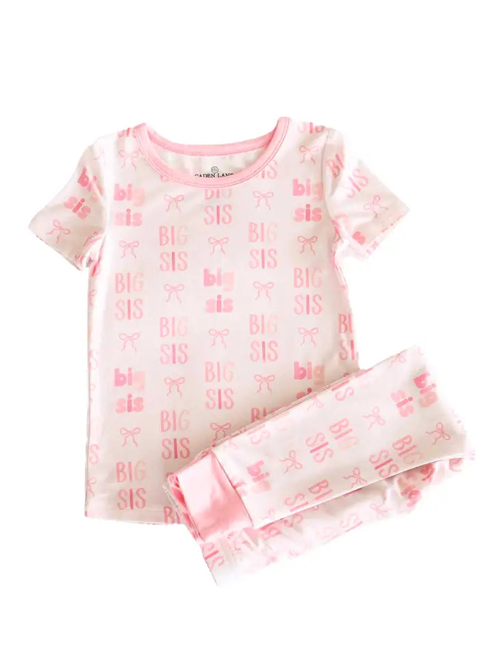 Big Sis Bow 2pc PJ Set