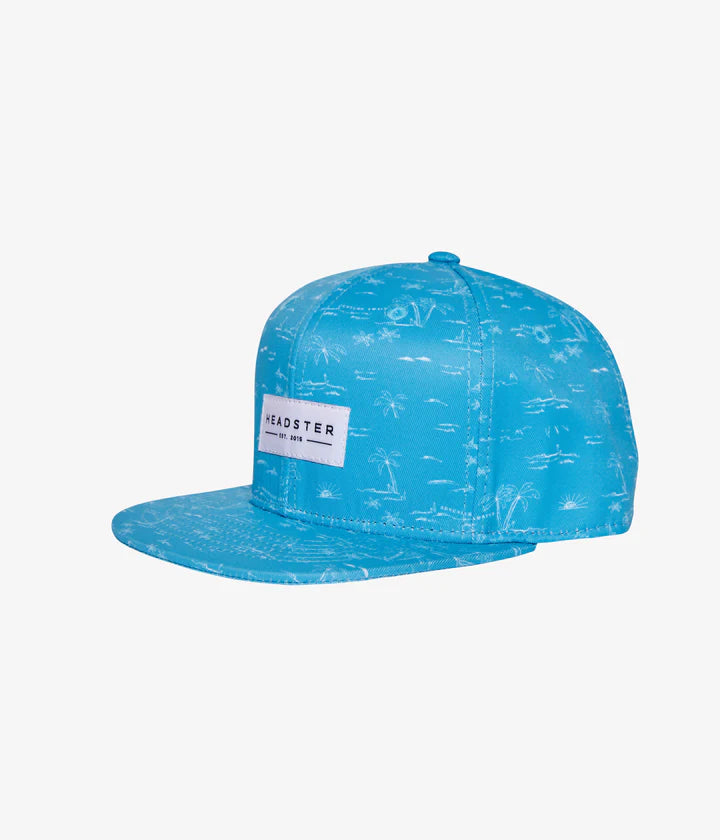 Adventure Awaits Blue Snapback