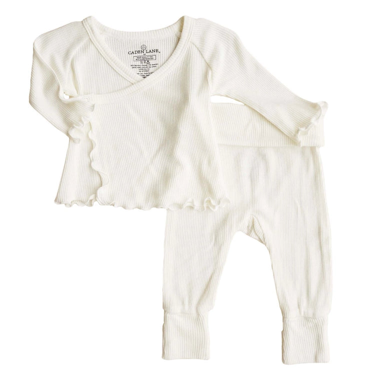 Newborn Waffle Crossover Set