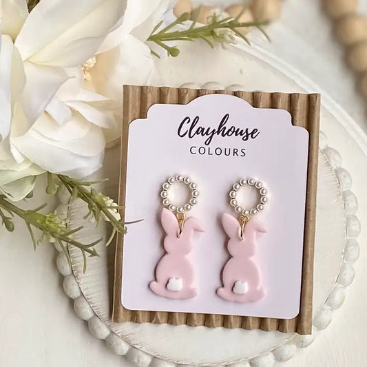 Clay Easter Earrings
