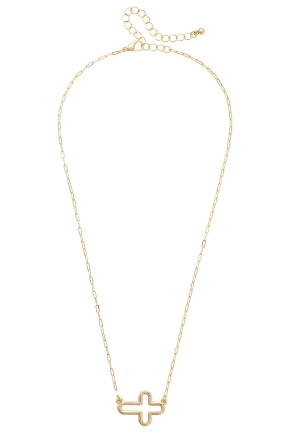 Foster Cross Necklace