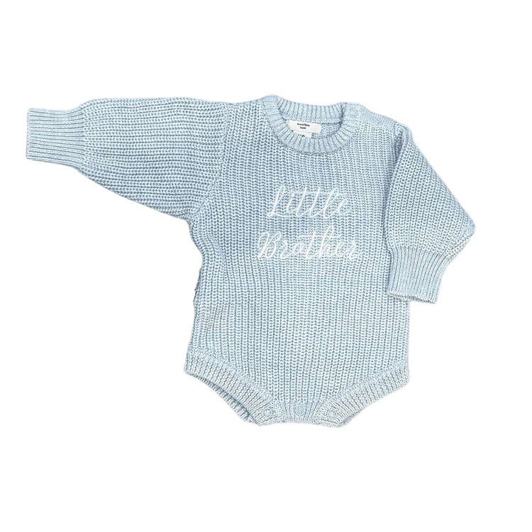 Sibling Announcement Sweater Onesie