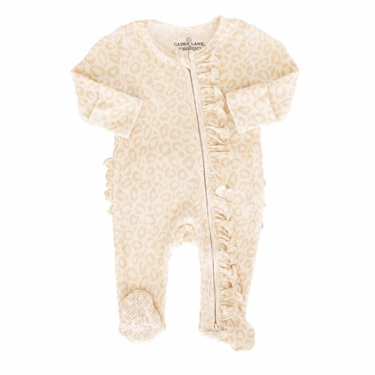 Lovely Leopard Footie