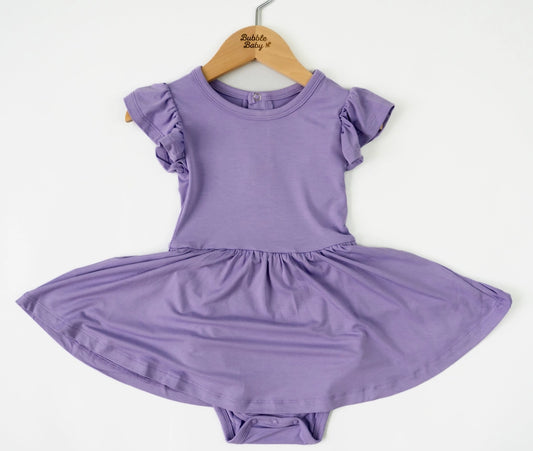 Lavender Flutter Bodysuit