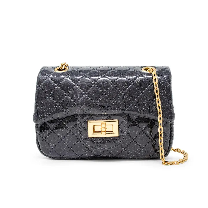 Classic Quilted Sparkle Mini Bag
