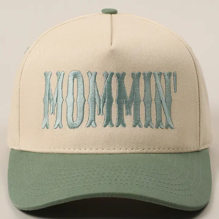 Embroidered Mama/Mommin' Ballcap