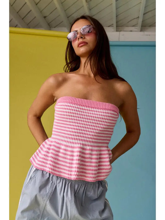 Baby Pink Tube Top