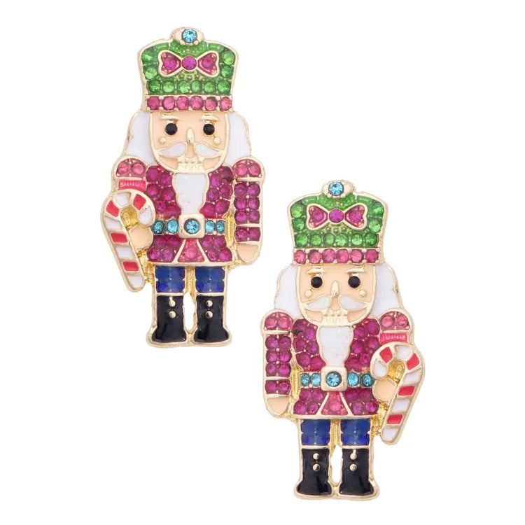 Swan Lake Nutcracker Stud Earrings