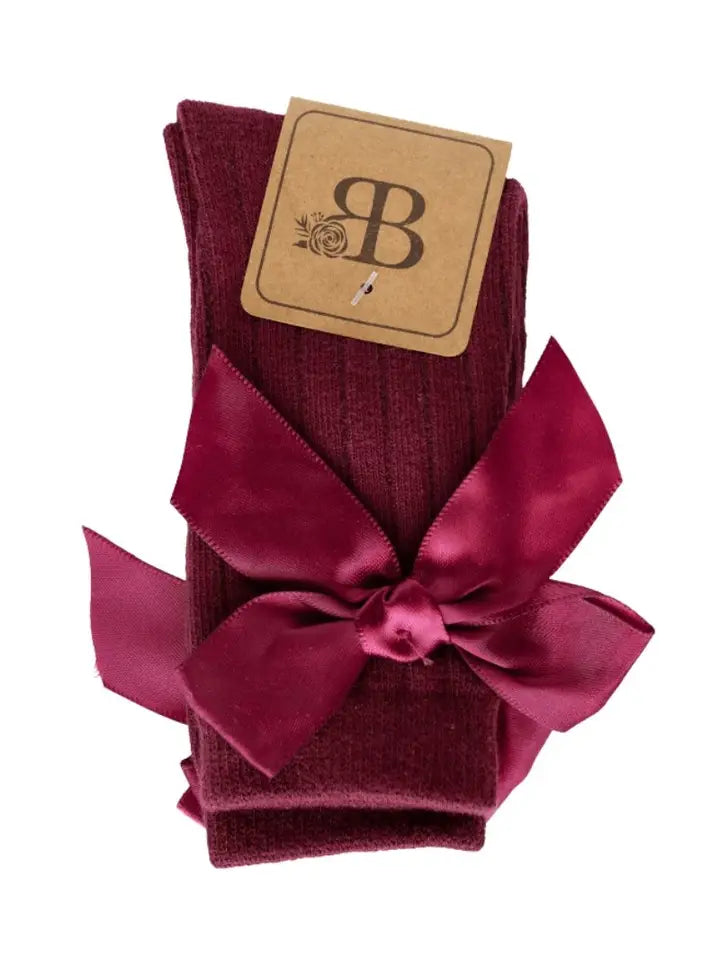 Martha Lou Bow Socks