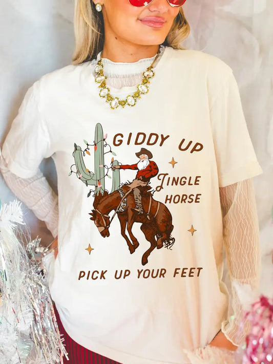 Giddy Up Jingle Horse