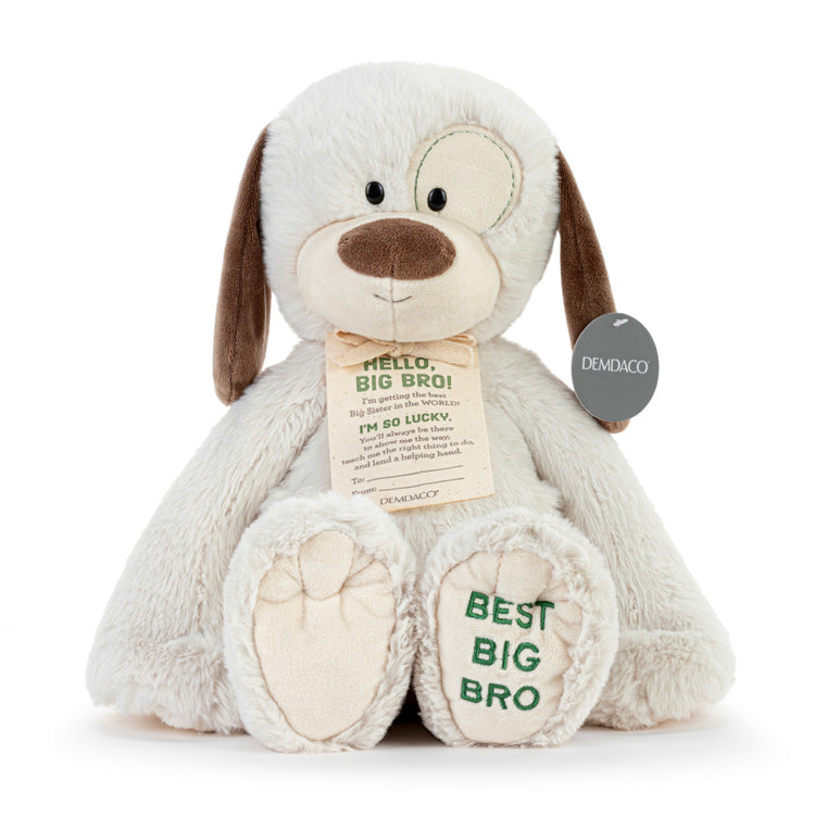 Best Big Sister/Brother Plush Dog 16”