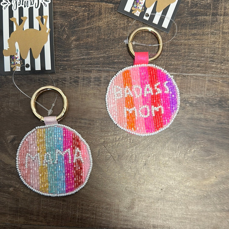 Beaded Bag Tag