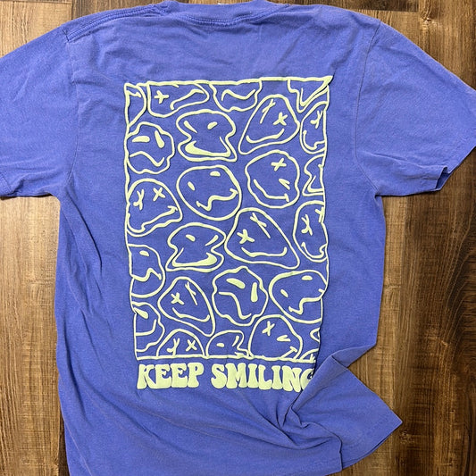 Keep Smiling Tee - Comfort Colors