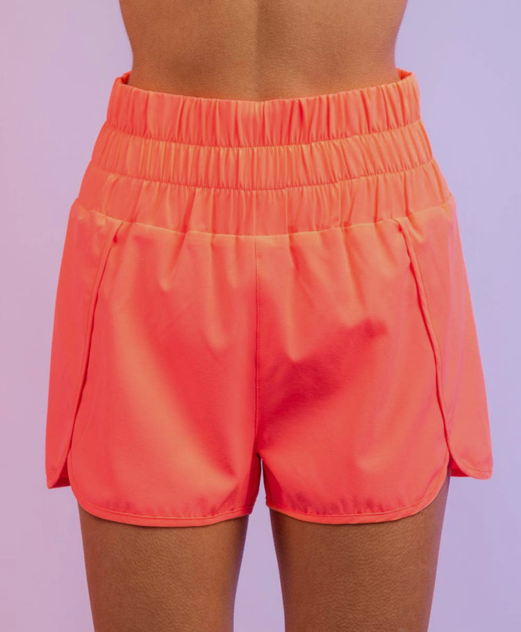 Marbella Shorts (Tangerine)