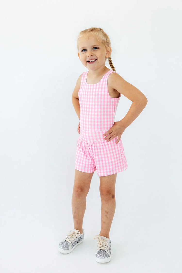 Go-Getter Gingham Romper