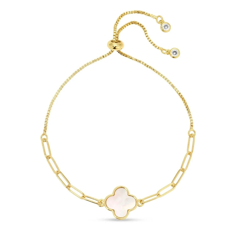 Gold Shell Pulley Bracelet