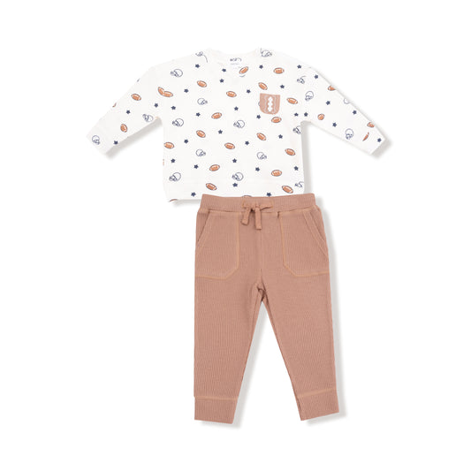 Footballs & Stars Set