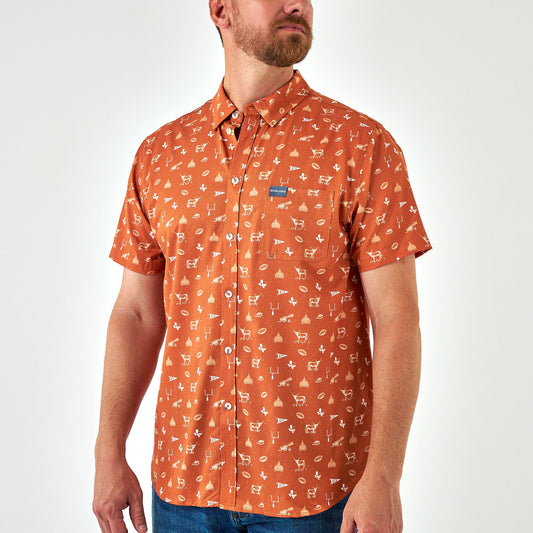 Gameday in Austin - Performance Button Up