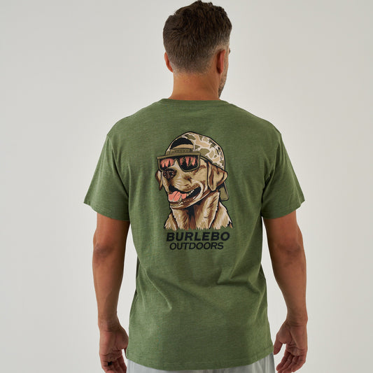 Mallard Camo Dog Tee