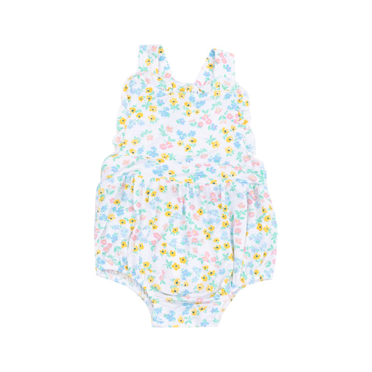 Caroline Calico Ruffle Bubble
