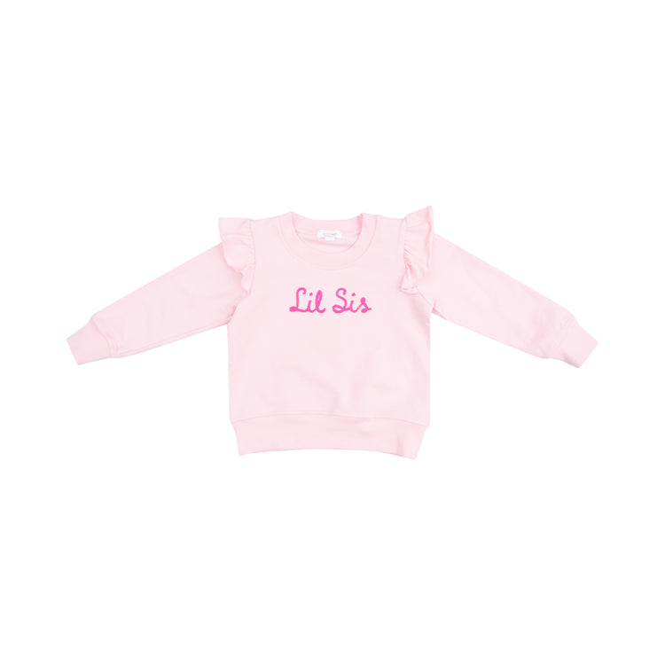 Lil Sis Ruffle Sweatshirt