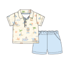 Summer Tails Tee & Shorts Set