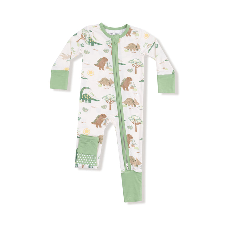 Baby Love Dinos 2 Way Zip PJ