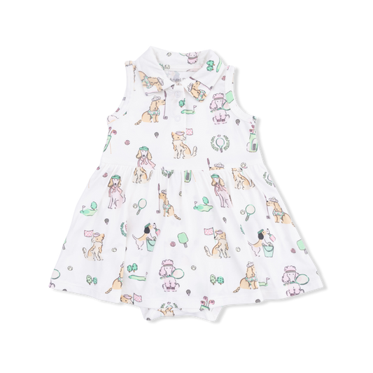 Country Club Dogs Tennis Dress
