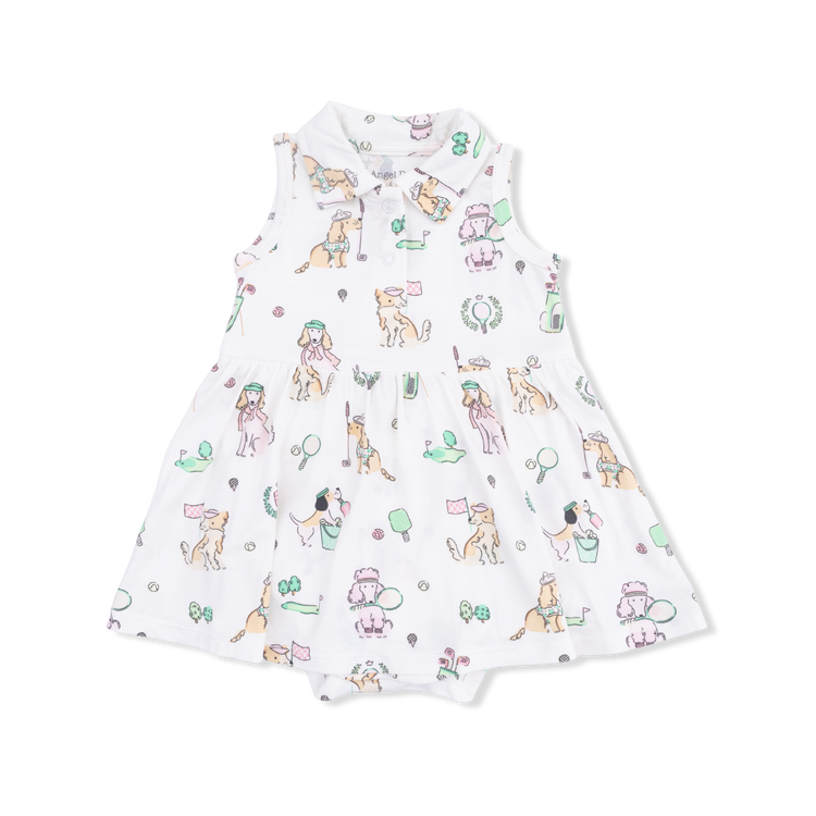 Country Club Dogs Tennis Dress