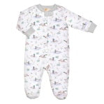 Mallard Ducks Zip Footie