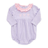Embroidered Bow Bubble