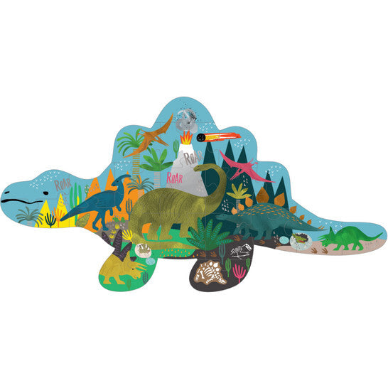 Dinosaur Shaped Jigsaw Puzzle