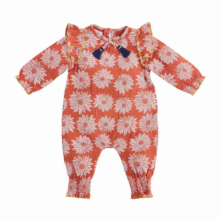 Mud Pie - Rust Floral Bodysuit