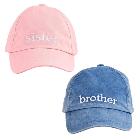 Brother/Sister Hat Mud Pie