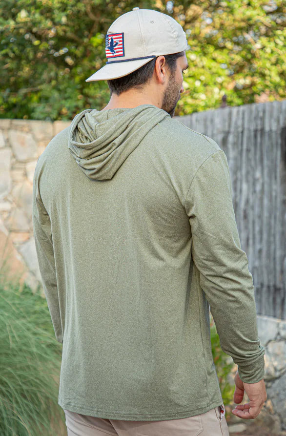 Burlebo - Hunter Green Performance Hoodie