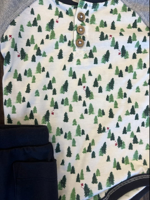 Burt's Bees - Pine Tree 2 Piece Set