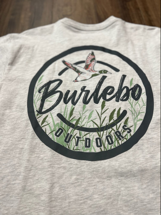 Burlebo - Light Grey Duck Tee